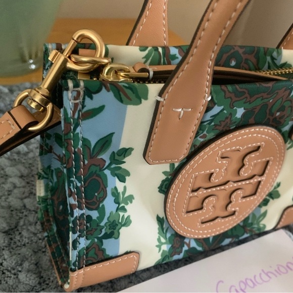 Tory Burch Ella Mini Printed Bag - Picture 1 of 5